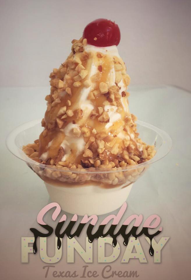 caramel nut sundae, fancy ice cream, artistic ice cream